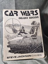 Vintage 1985 CAR WARS Deluxe Edition Book By Steve Jackson Games Book Only