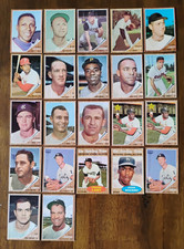 1962 Topps Baseball 22 Card Lot (Commons/Solid!)