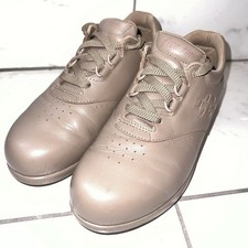 SAS Freetime Mocha Women  s Size 6 Medium Walking Shoes Leather Comfort Nonslip