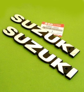 GENUINE SUZUKI FUEL Tank Emblems GS1000 GT750(A,B) GS750 GS850 GS550