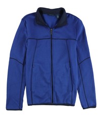 Perry Ellis Mens Full Zip Knit Sweater