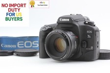  TOP MINT  Canon EOS 7S ELAN 7NE SLR 35mm Film Camera 50mm 1 .8ll Lens JAPAN