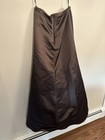 Watters & Watters Women's Brown Formal Spaghetti Strap Dress  Size 6 - 2 peice — photo 8