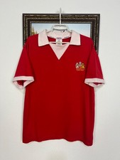 Manchester United Retro Replicas football shirt 1971 Toffs Soccer Jersey Size M