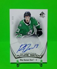 🌟 2021-22 SP Authentic Future Watch Auto Riley Damiani #'D 761/999 Stars 🌟