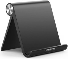 UGREEN Adjustable Tablet Stand Holder   Portable  Foldable, Black