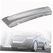 Front Lower Bumper Grille Moulding Chrome Plastic Silver Replacement for 2011