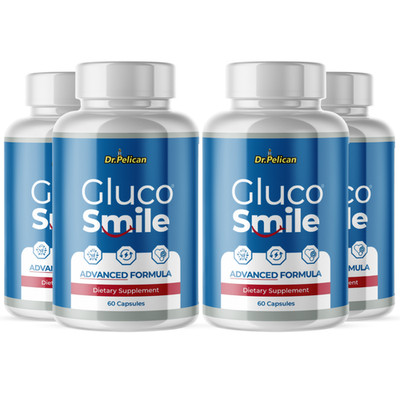 Gluco Smile- Blood Support- 4 Bottles- 240 Capsules