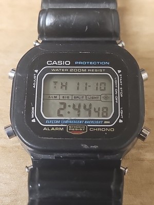 Casio DW-6800 module 1288 G-Shock 200m Digital Watch Alarm Chrono
