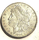 Morgan Silver Dollar 1884-O