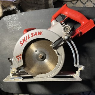 SKILSAW HD77M Type 1 MAG 77 7 1/4" Worm Drive Circular Saw Tested