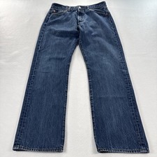 VTG Levi's 501 Jeans Fits Mens 33x30 Straight Leg Button Fly Medium Wash Cotton