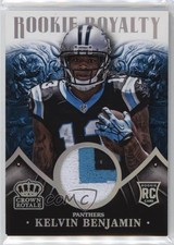 2014 Crown Royale Rookie Royalty Materials Prime 94/99 Kelvin Benjamin #RR35 k5l