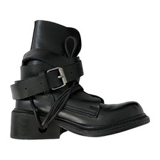 Fashion Women's Punk Ankle Boots Platform Buckle Strap Rivets Motorcycle Shoes