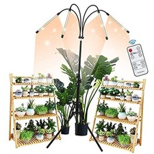 LED Plant Grow Light with Stand, LED Grow Light Full Spectrum for Indoor 3000K