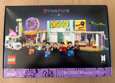 Lego Ideas: BTS Dynamite Set - 21339 - Brand New - Retired