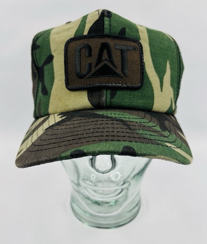 Casquette Trucker Vintage Caterpillar CAT Années 80 | Promatch Walker Dealer, Neuf Sans étiquette