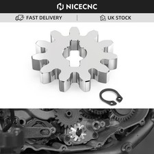 NICECNC Engine Oil Pump Gear For Suzuki DR-Z 400 400E DRZ400S DRZ400SM 2000-2024