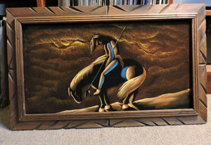 Native American Velvet Painting | eBay