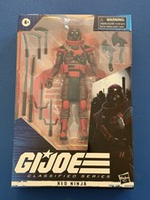 GI JOE CLASSIFIED SERIES  08 RED NINJA  NEW & SEALED