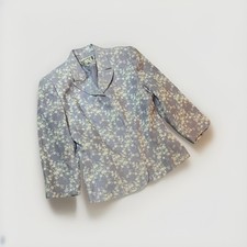 Vintage Kasper ASL Petite Womens Career Floral Suit Size 2p Retro Classic