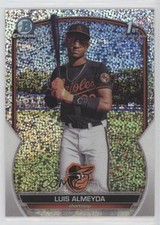 2023 Bowman Chrome Prospects Speckle Refractor /299 Luis Almeyda #BCP-194 12fr