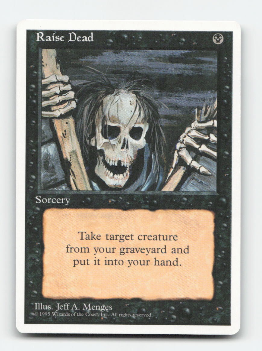Raise Dead - C 4ED - Magic: The Gathering LP