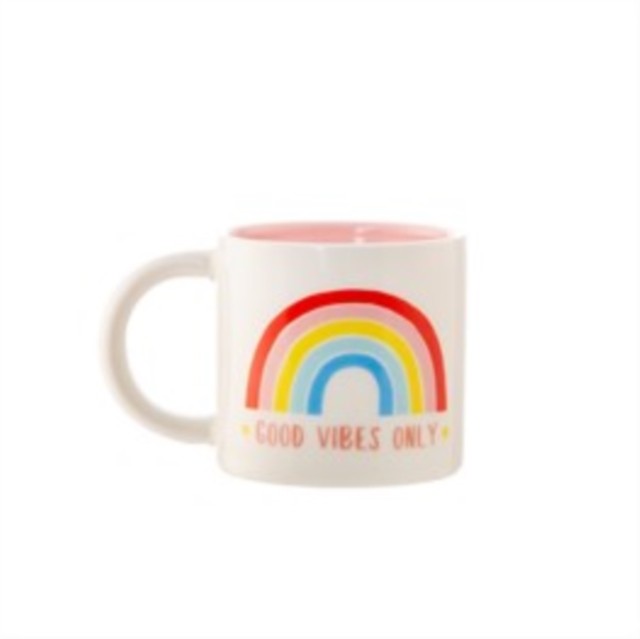 Sass & Belle Chasing Rainbows Good Vibes Only Mug (Paperback Book)
