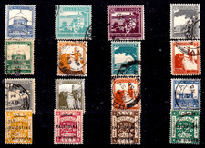 Stock card with stamped stamps from PALESTINA