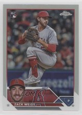 2023 Topps Chrome Update Refractor Zack Weiss #USC155 0c4