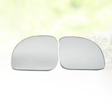  1 Pair Car Front Wheel Large Field View Mirror Dual-purpose Fan Shaped
