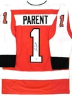 Bernie Parent Signed Flyers Jersey JSA COA Autographed NHL HOF XL