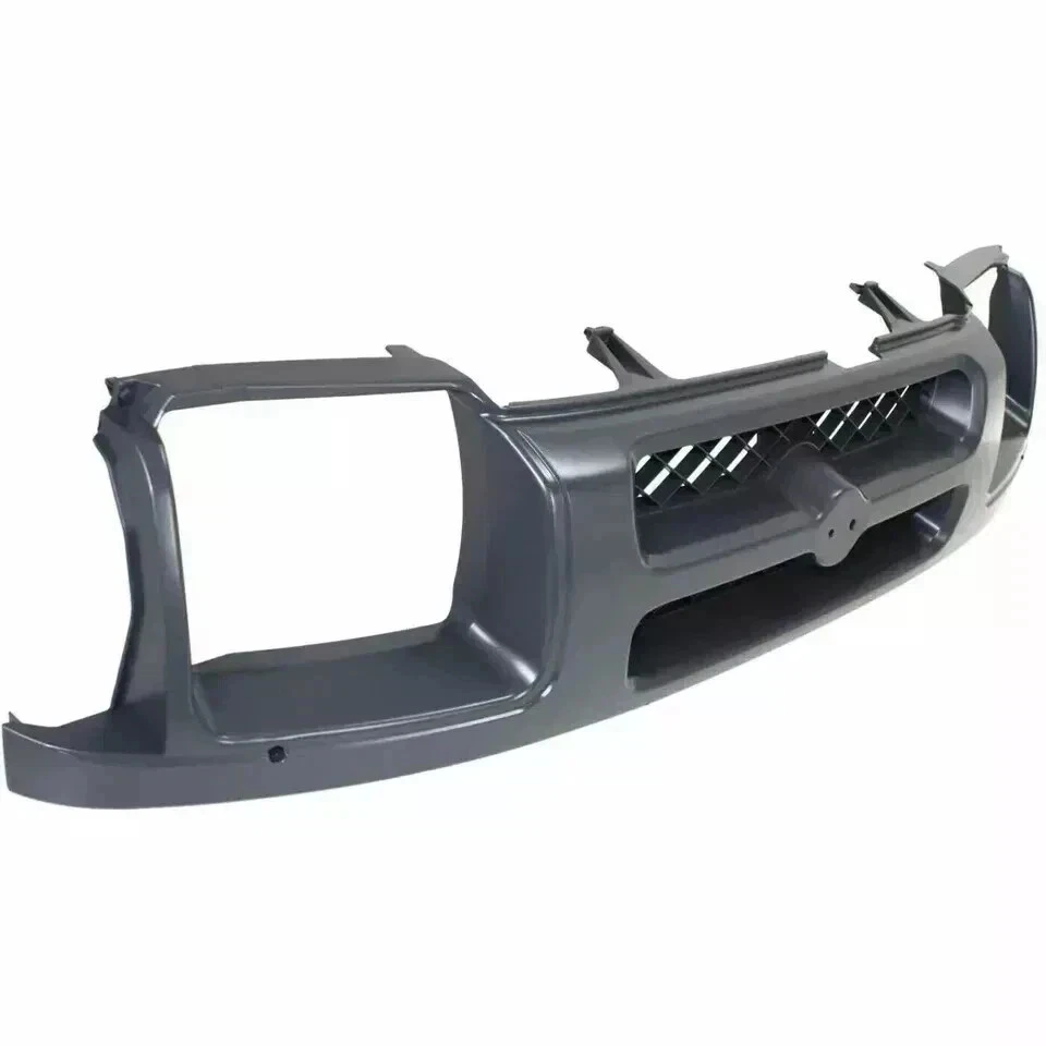 Front Bumper Face Bar Primed & Grille Assembly Kit For 2000-2001 Nissan Xterra - Image 3 of 4