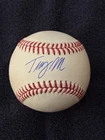 TROY MELTON AUTOGRAPHED SIGNED RAWLINGS OML BASEBALL JSA DETROIT TIGERS MLB