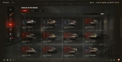 Compte World Of Tanks (EU) - 44 Chars Premium, 36k Bonds, 36M Crédits, 189k XP Gratuite