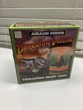 HapiNest Dinosaur Volcano Terrarium Night Light STEM Kit Jurassic Period New
