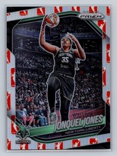 2025 Panini Prizm WNBA #52 Jonquel Jones WNBA Logo Prizms