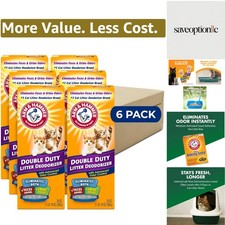 Cat Litter Deodorizer Double Duty, 30 oz, 6 Pack