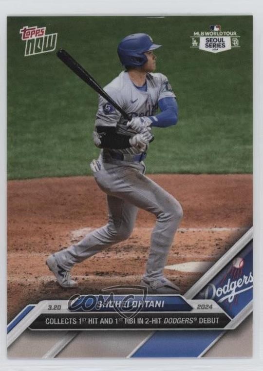 2024 Topps Now Seoul Series /44476 Shohei Ohtani #1