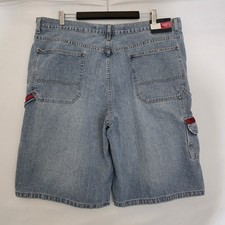 Vtg Tommy Hilfiger Mens Denim Carpenter Baggy...