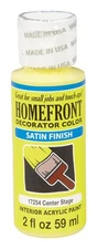 Homefront 17254 Satin Center Stage Multi Surface Hobby Paint 2 oz. (Pack of 3)
