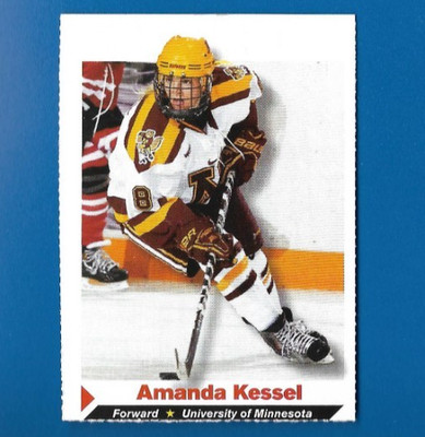 2013 Sports SI Kids Amanda Kessel University Minnesota Women Ice Hockey VG+ #236