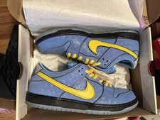 Size 11 Powerpuff Girls x Nike Dunk Pro SB QS Low Bubbles BLUE - FLAWLESS 906