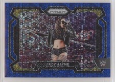 2024 Panini Prizm WWE Blue Under Card Prizm 16/25 Jacy Jayne #100 00gy