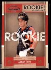2008 Playoff Contenders Adrian Nieto Rookie Ticket Washington Nationals #2 Cuba