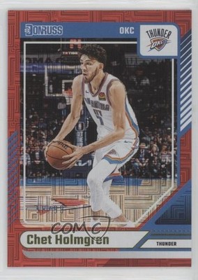 2024-25 Panini Donruss Choice Red 58/99 Chet Holmgren #122 1b7p