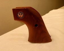 Ruger Old Model Blackhawk Single Six Vaquero Factory Wood Grips Good Used Offer