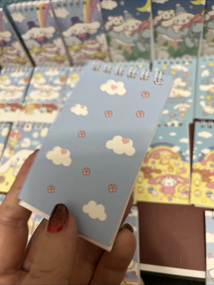 24 piezas mini blocs de notas espirales para niños favoritos de fiesta pequeños perros blocs de notas espirales Foto 3 de 4