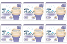 Schick Intuition Pure Nourishment Refills 18 Count Coconut Almond Oil Razor Bulk