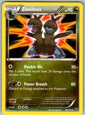 POKÉMON TCG ZWEILOUS 85/114 UNCOMMON STEAM SIEGE LIGHTLY PLAYED